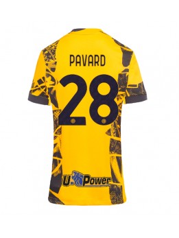 Inter Milan Benjamin Pavard #28 Zenski Rezervni Dres 2024-25 Kratak Rukavima